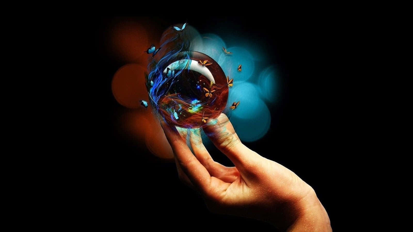 Make Your Desktop Stand Out With This Vibrant Abstract Desktop Wallpaper