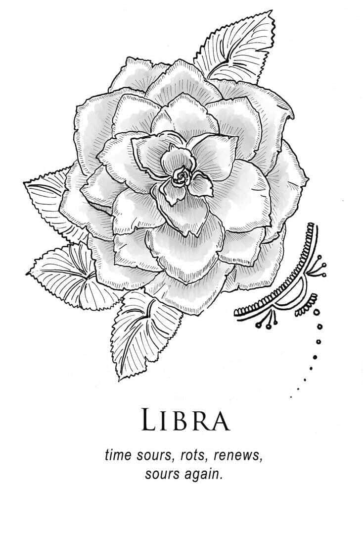 Make Your Dreams Come True: Cute Libra Symbol Of Balance And Harmony