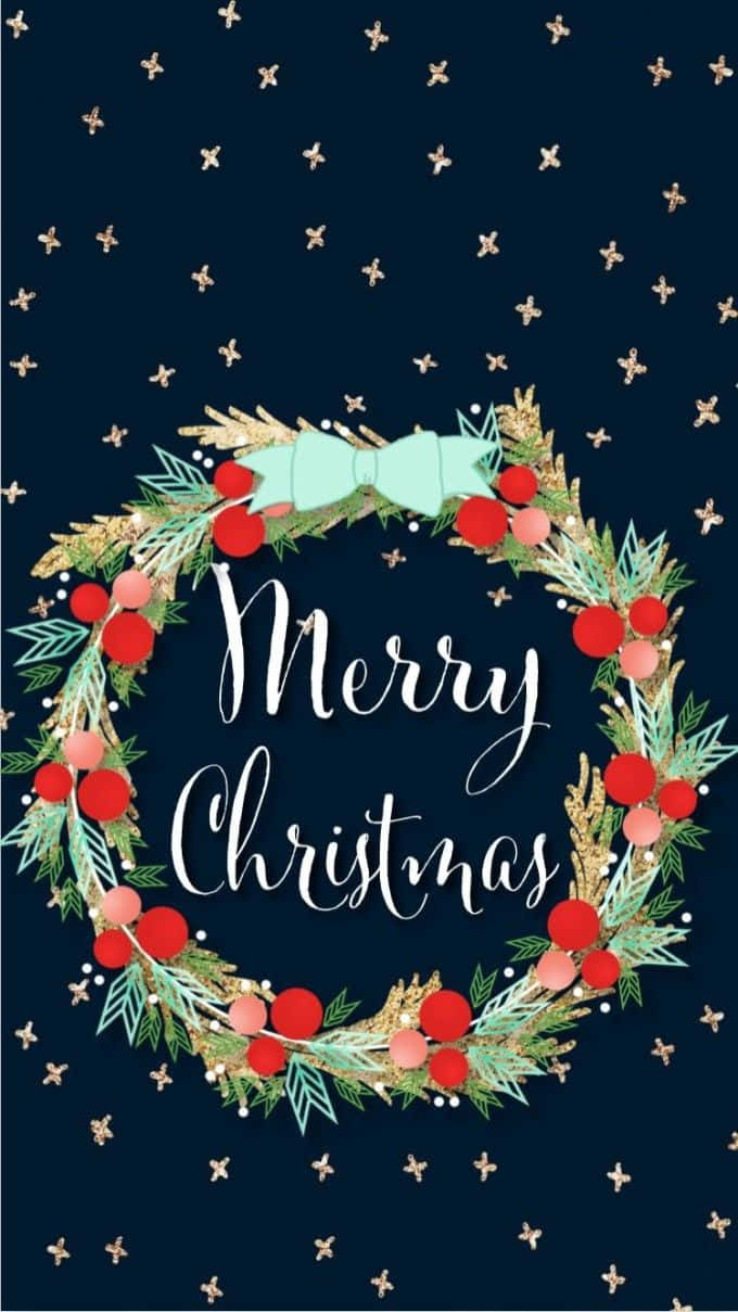 Make Your Holidays Sparkle With This Girly Christmas Scene! Background