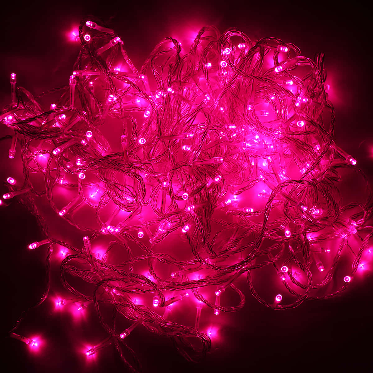 Make Your Home Glow With Pink Fairy Lights Background
