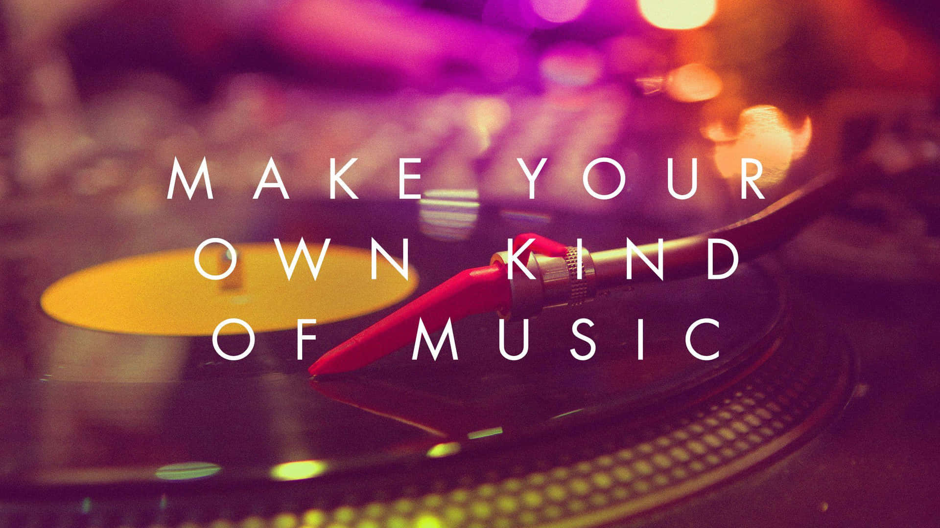 Make Your Own Kind Of Music Quote