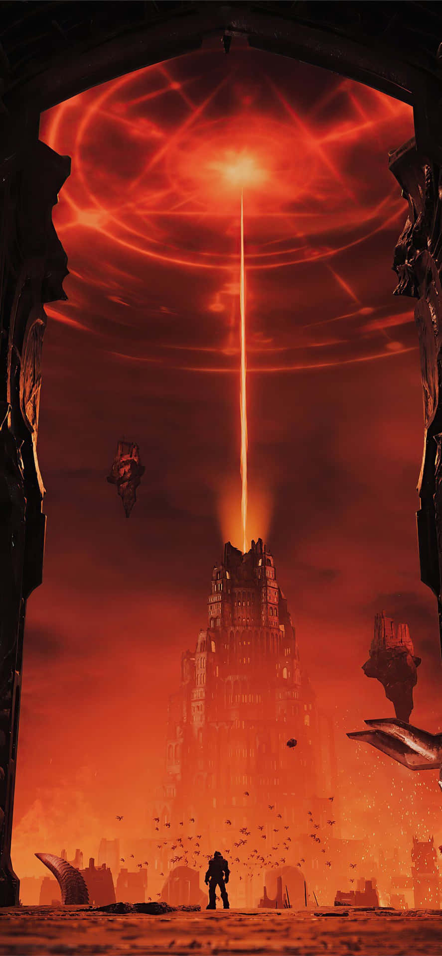 Make Your Phone Even More Immersive With The Doom Eternal Iphone Wallpapers Background