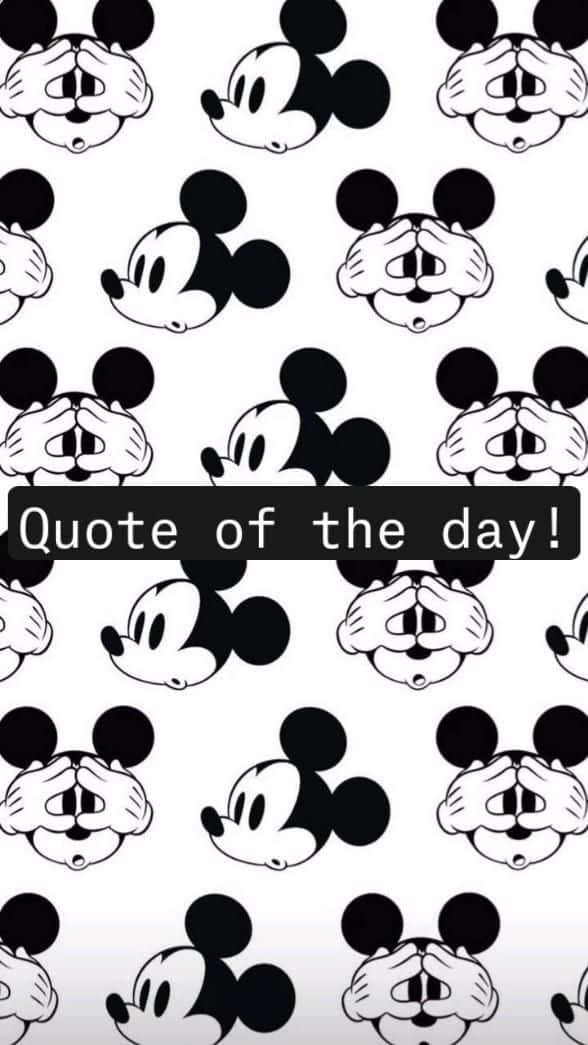 Make Your Phone Stand Out With This Unique Black Mickey Mouse Phone! Background