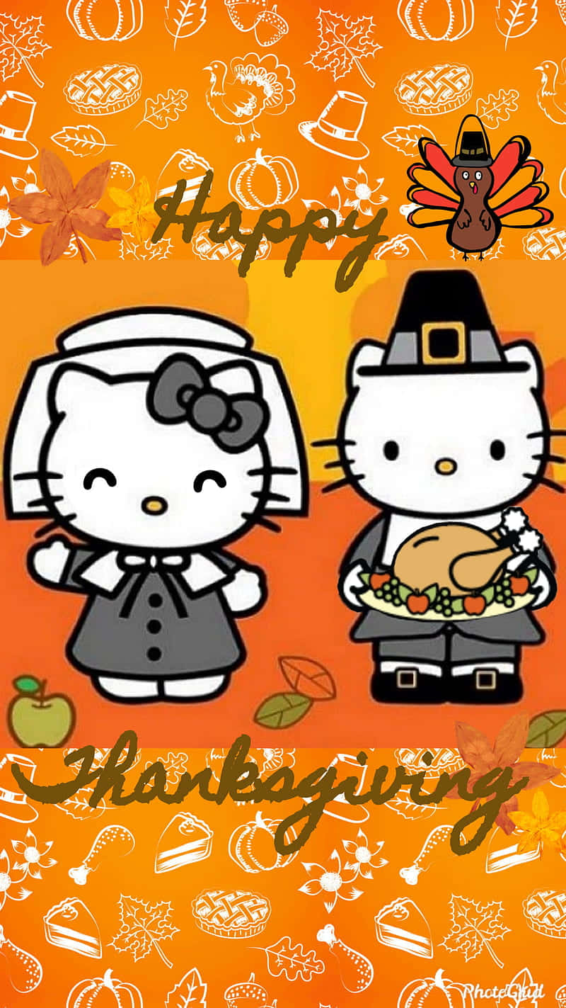Make Your Thanksgiving Even More Delightful With Hello Kitty! Background