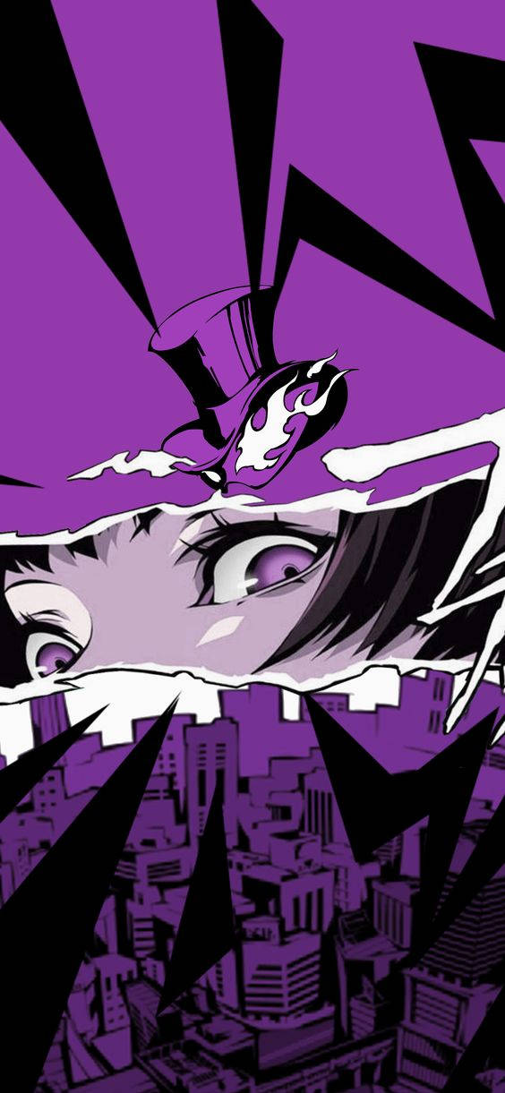 Makoto Niijima Purple Persona 5 Phone