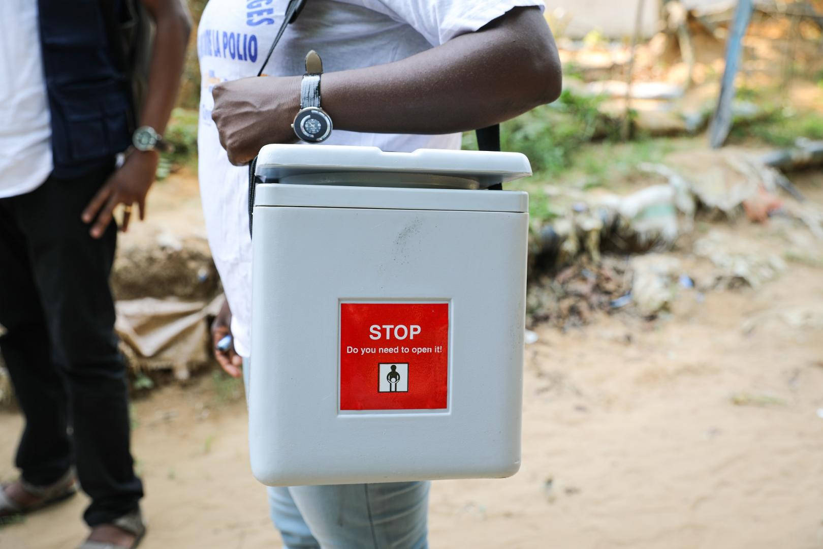 Malawi Container Stop Sign Background