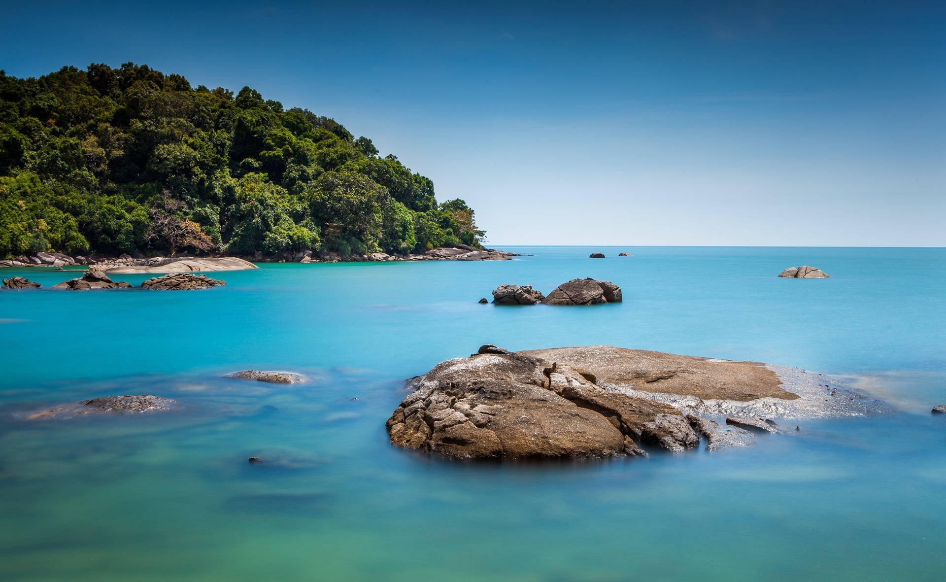 Malaysia Tropical Beaches Background