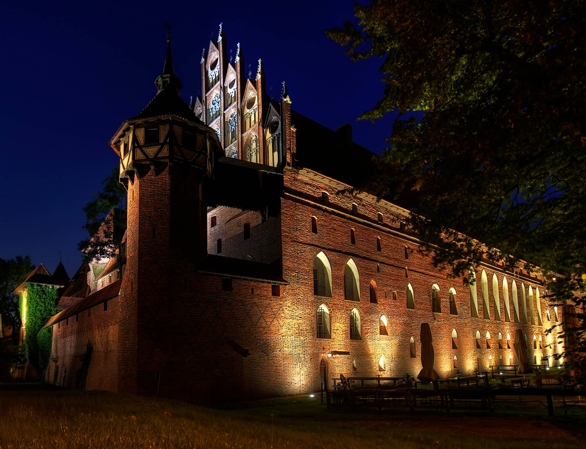 Malbork Castle Museum Background