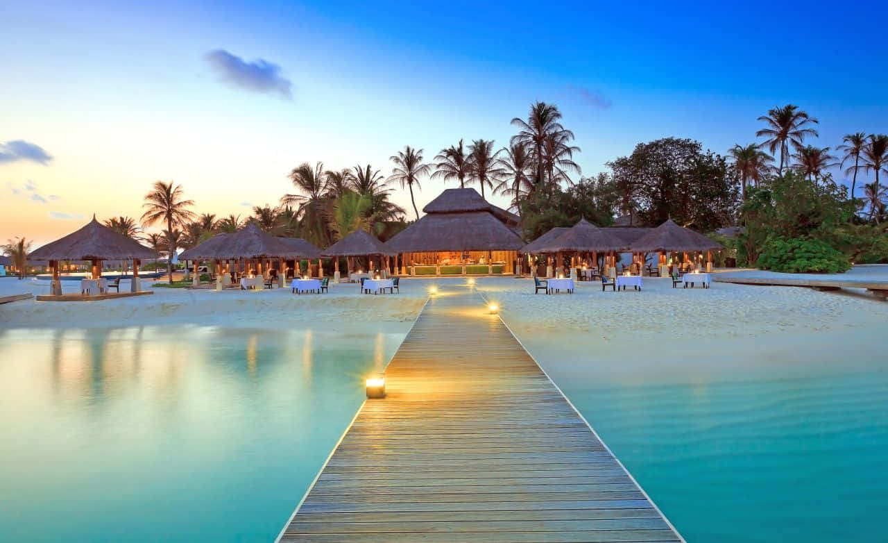 Maldives Best Travel Desktop Background