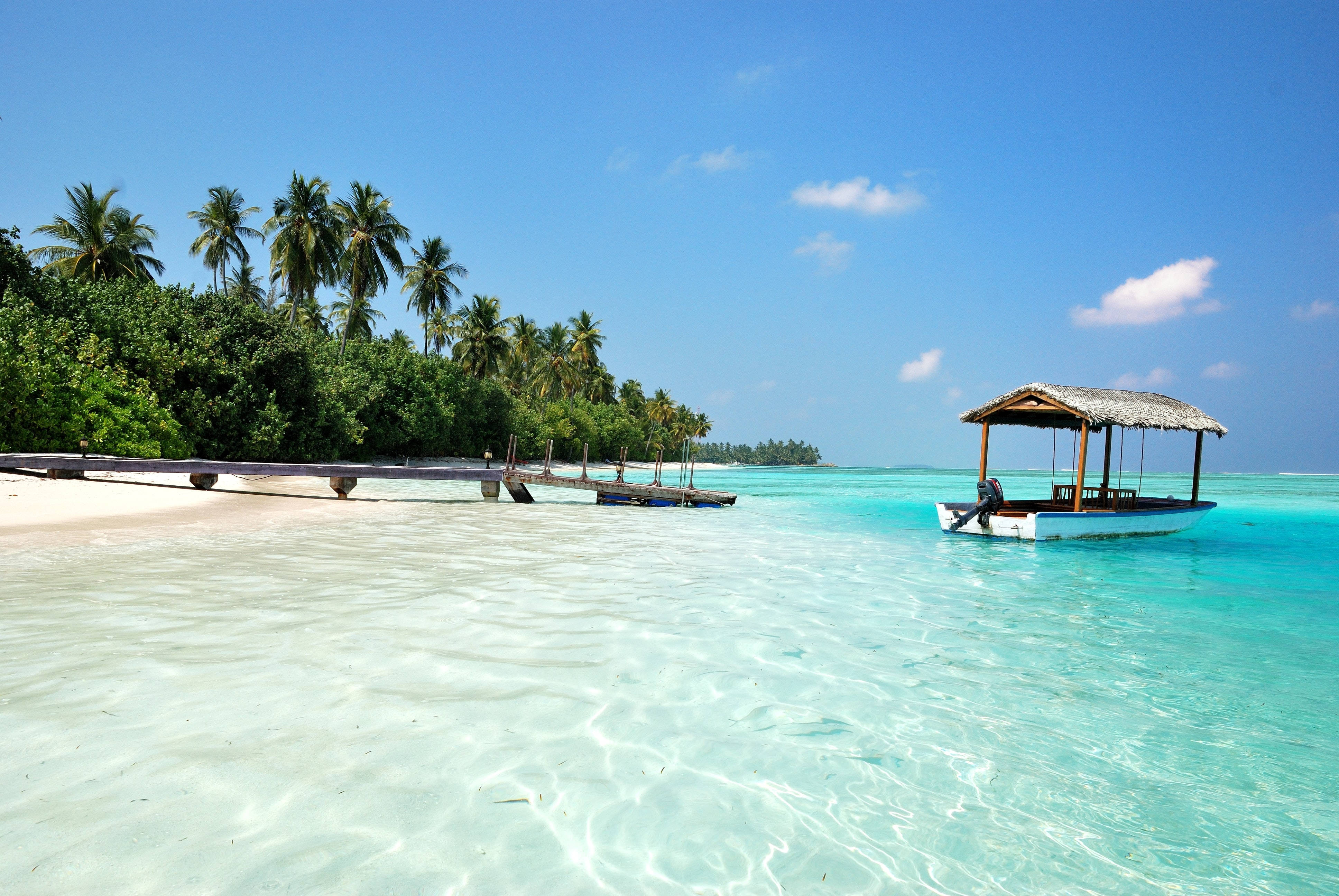 Maldives Floating Cottage 1920x1080 Hd Beach Desktop Background
