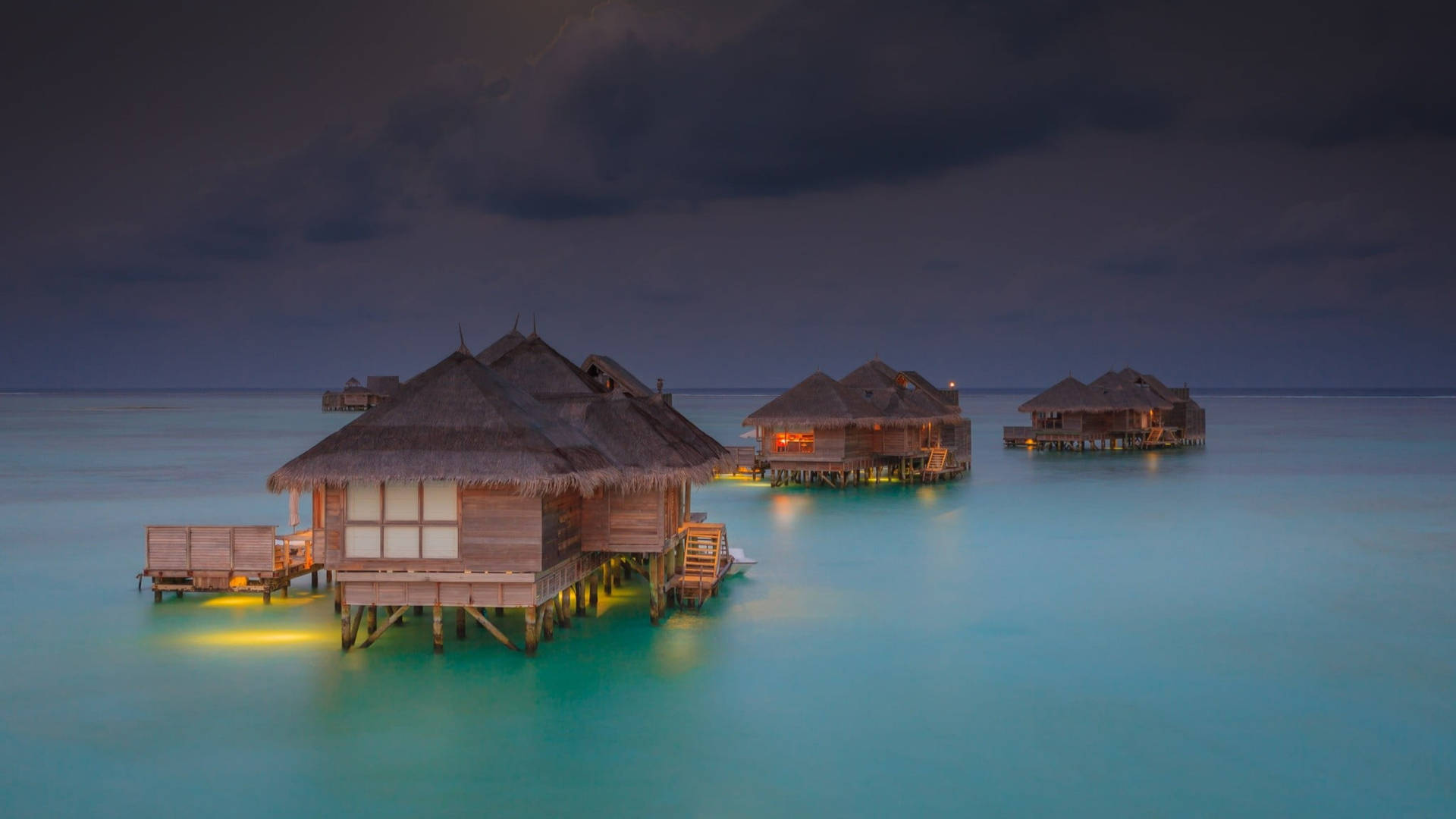 Maldives Paradise Desktop Background