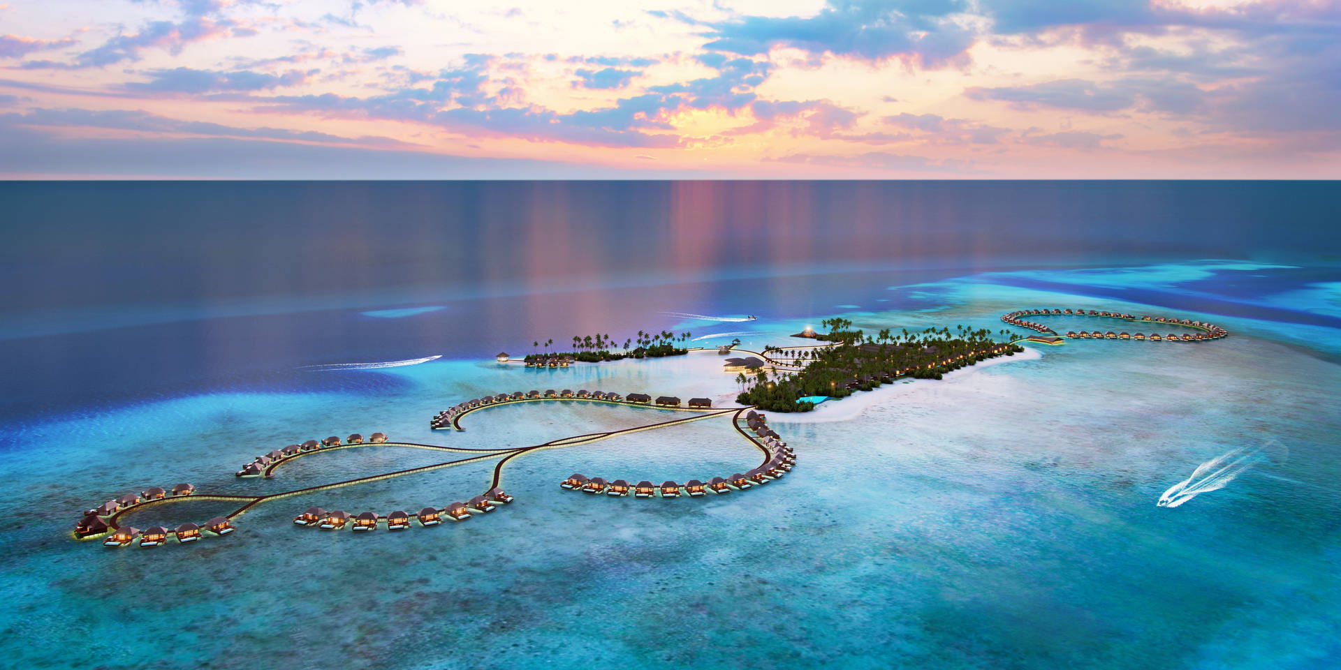 Maldives Radisson Blu Resort Background