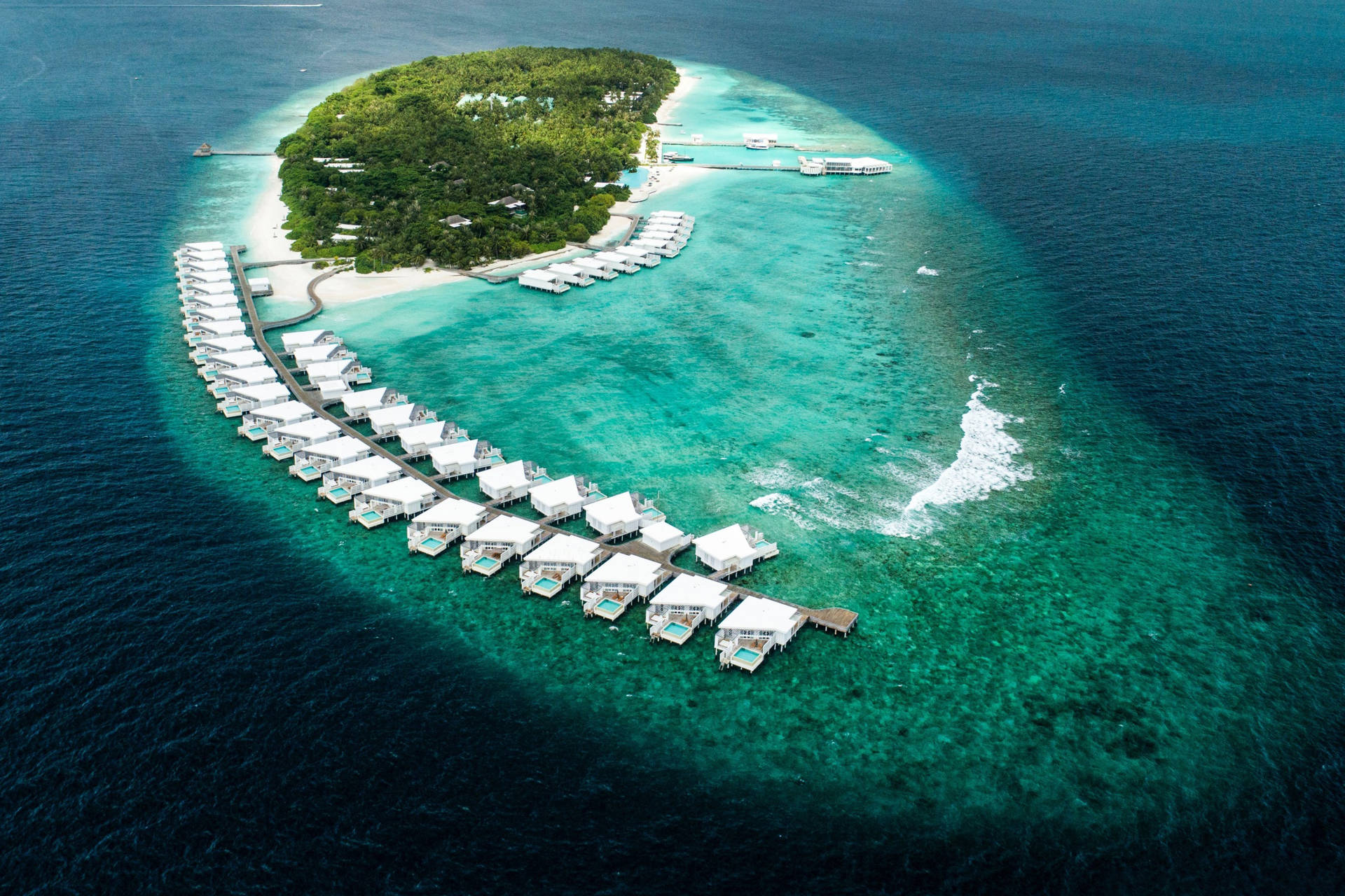 Maldives Sea Background