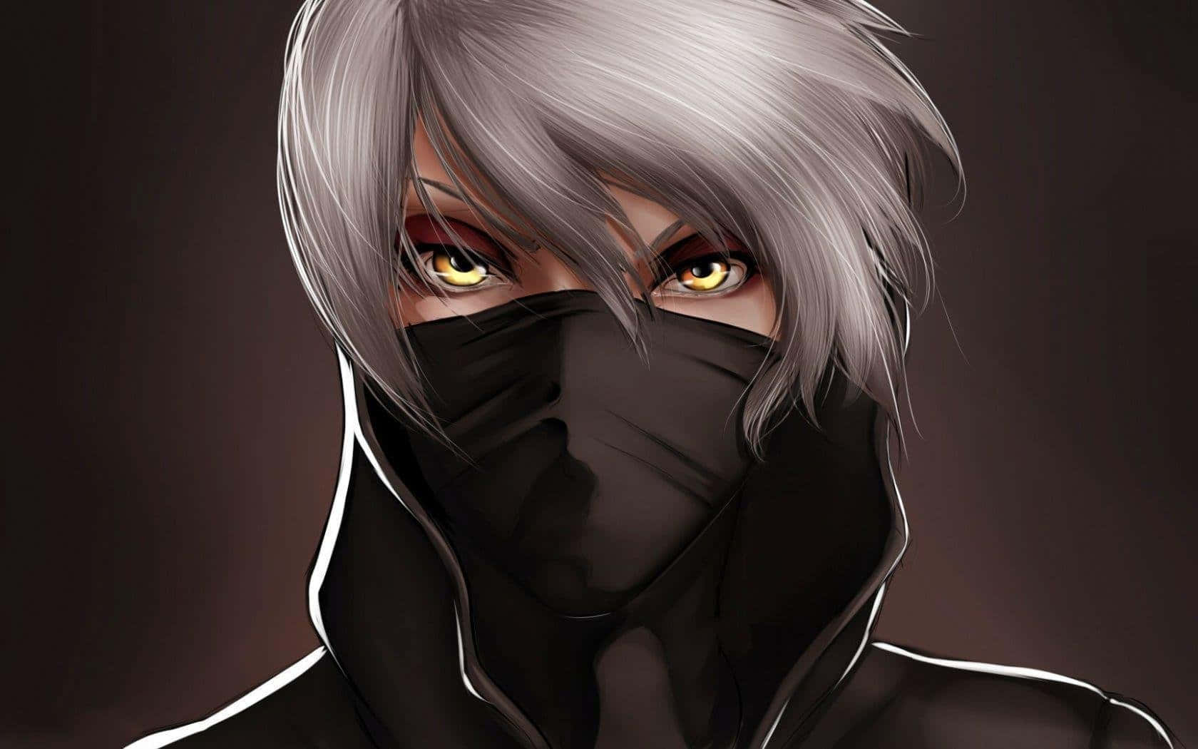 Male Anime Characters Kakashi Hatake Background