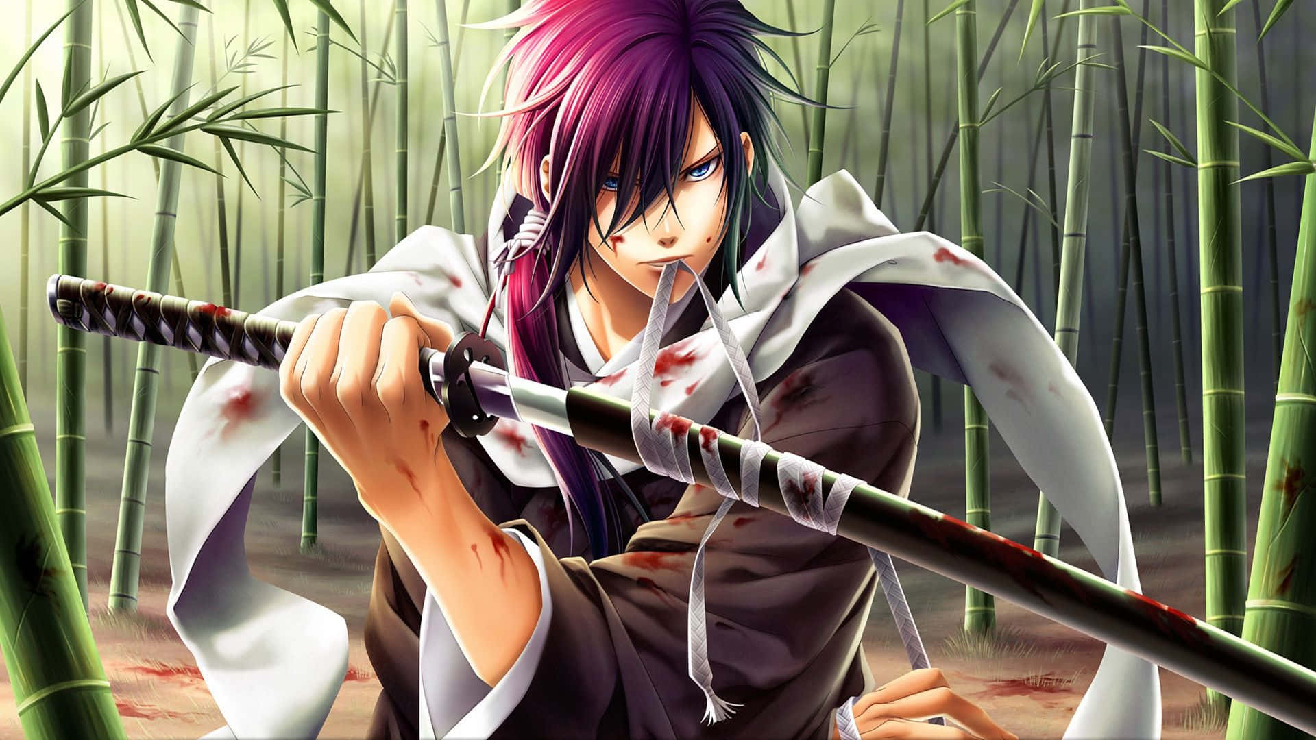 Male Anime Characters Rurouni Kenshin Background
