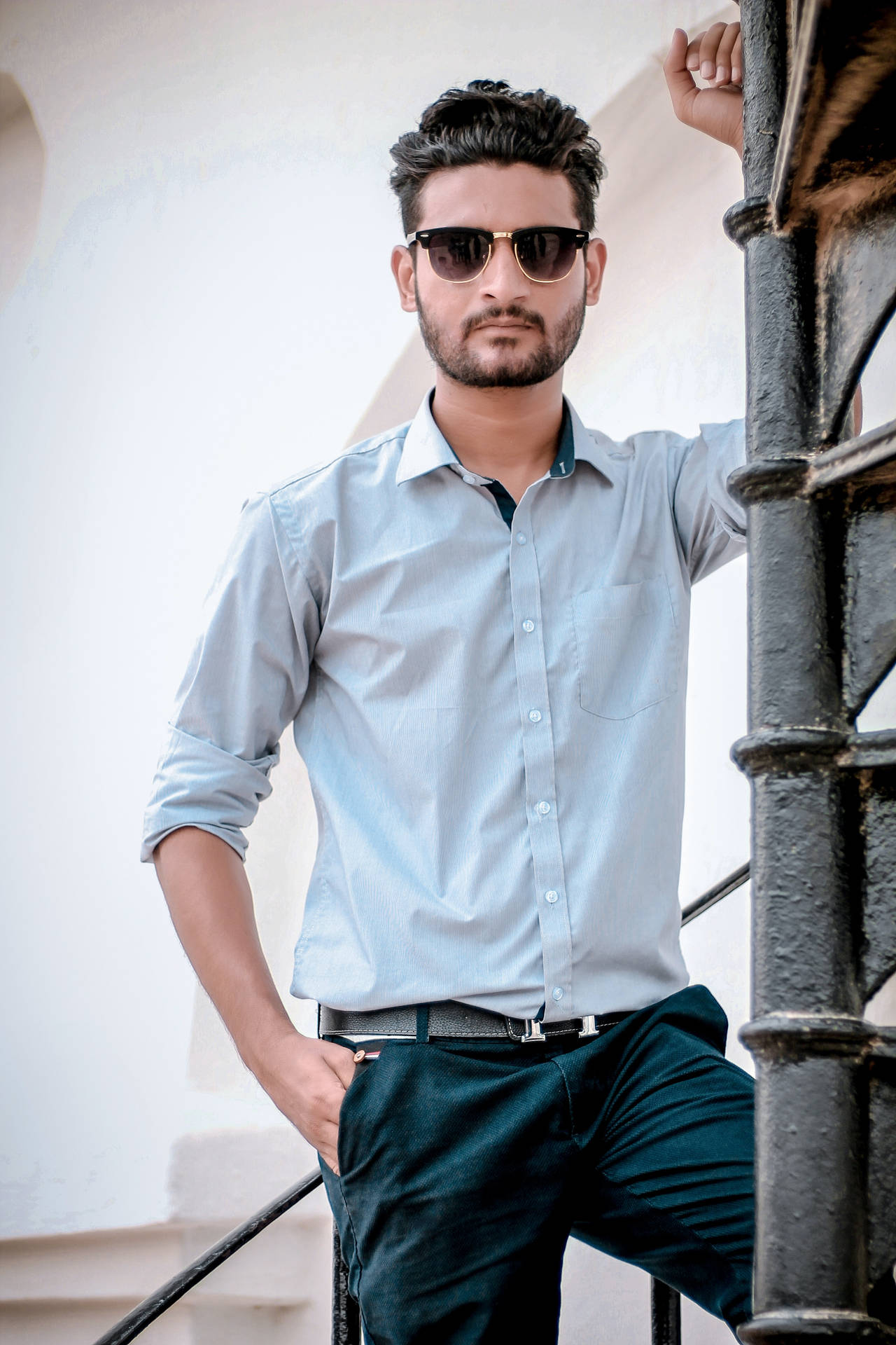 Male Model Semi-formal Attire