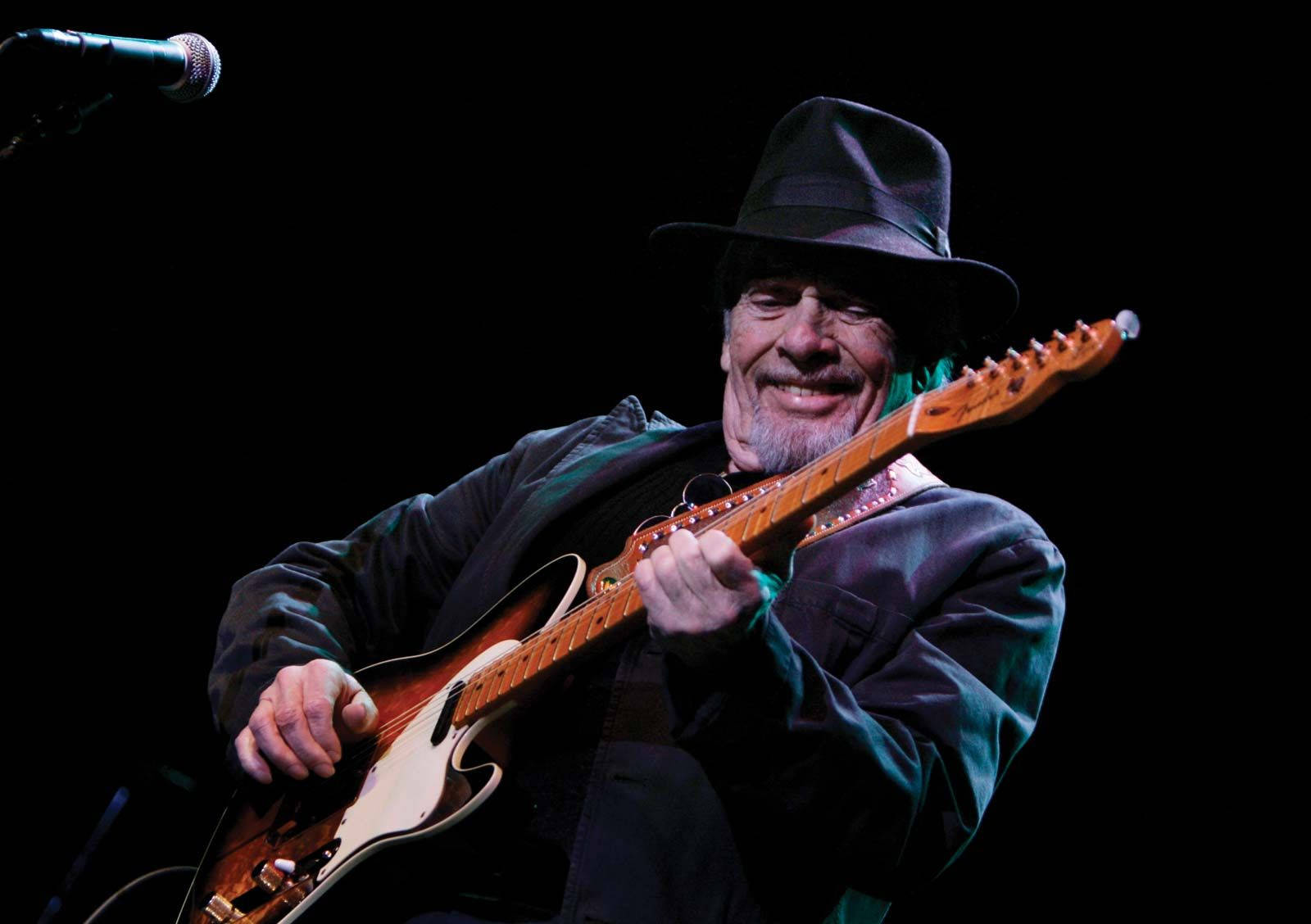 Male Star Merle Haggard Background