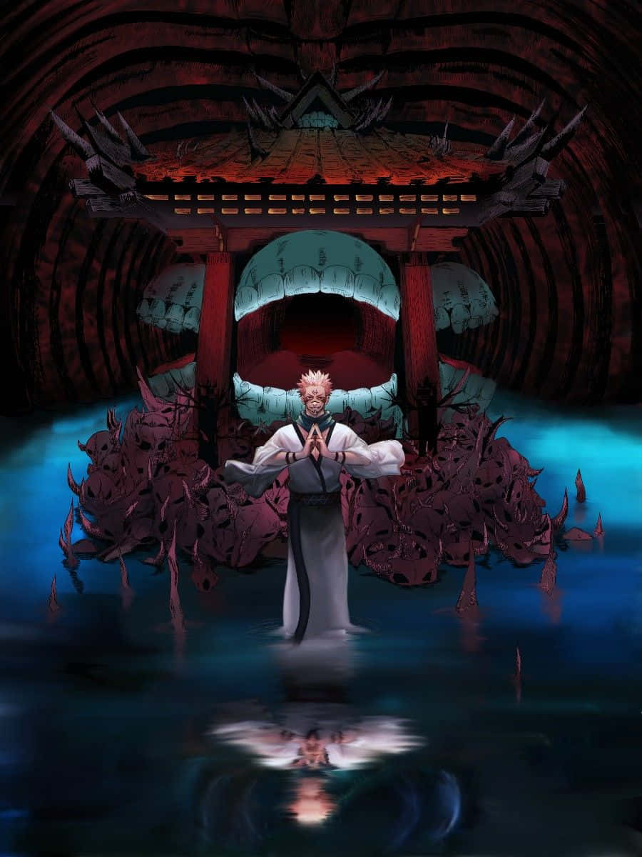 Malevolent Man In Shrine [wallpaper] Background
