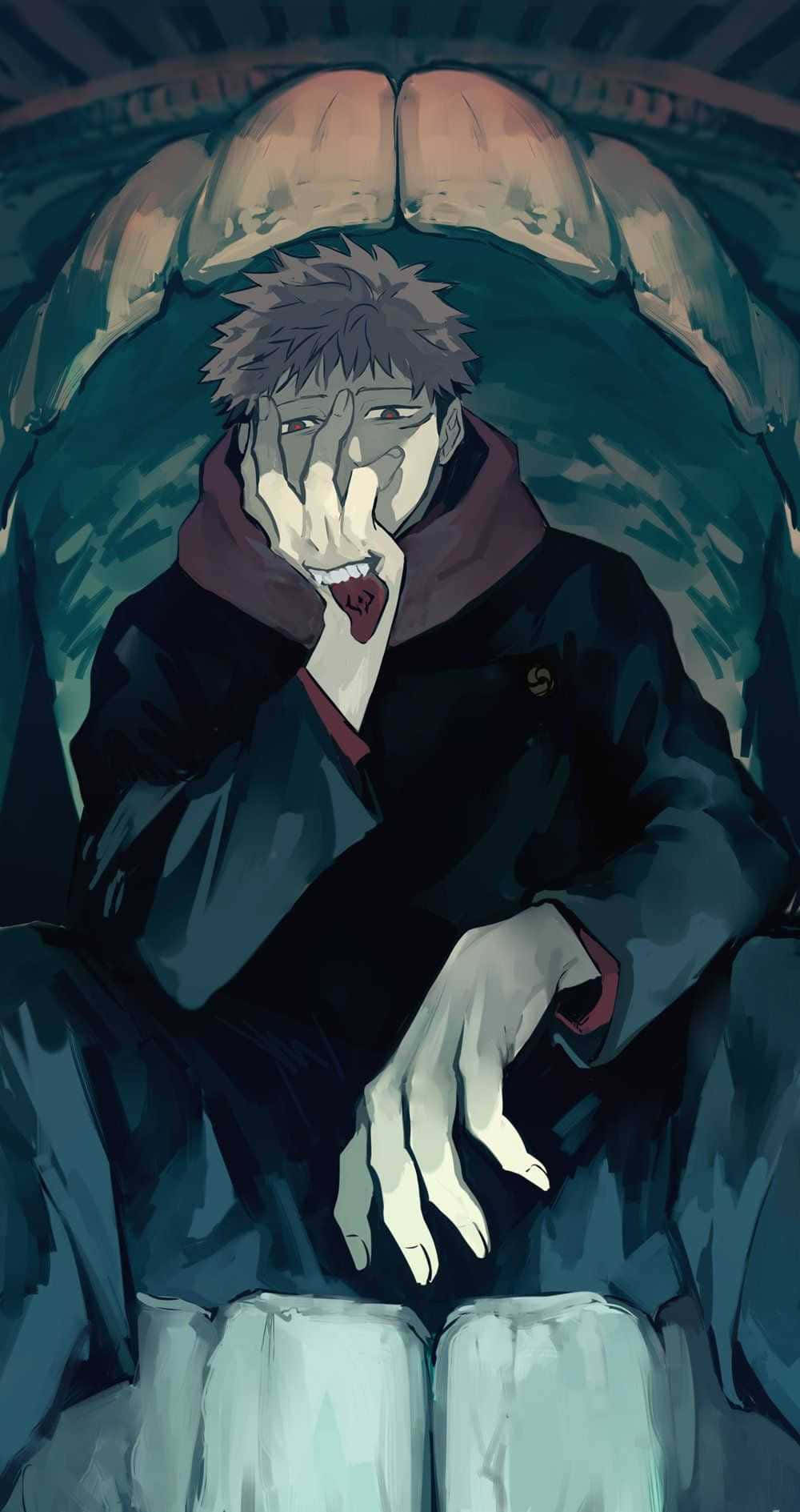 Malevolent Man Inside Mouth [wallpaper]