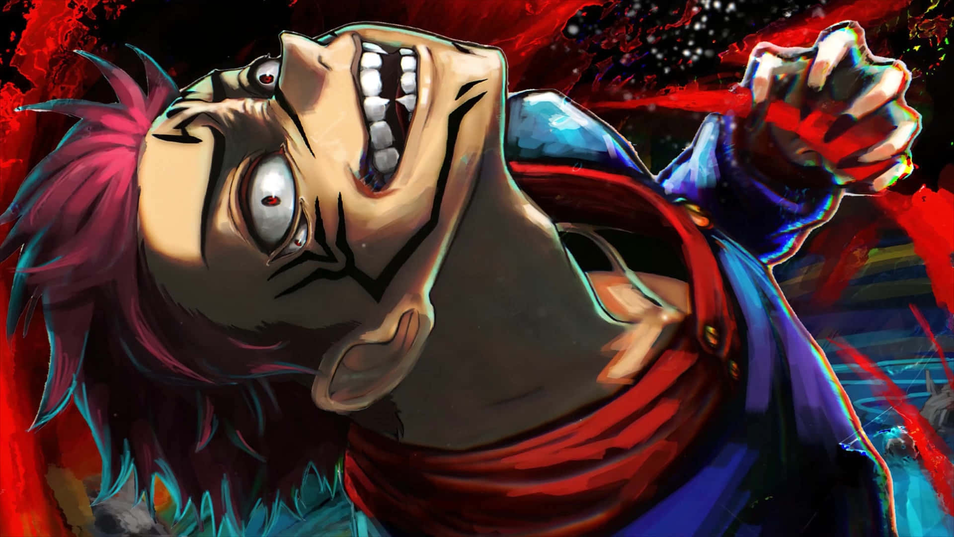 Malevolent Man Looking Up [wallpaper] Background