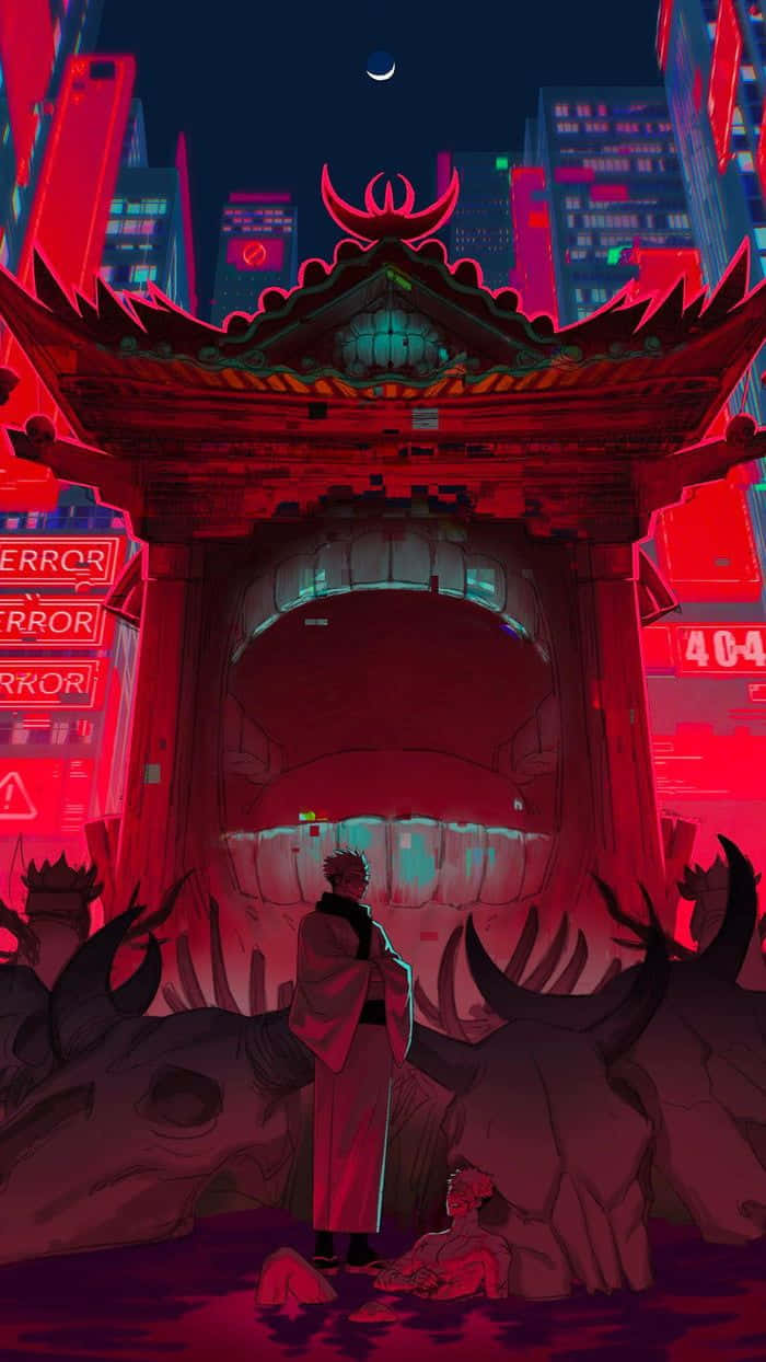 Malevolent Man Red Aesthetic [wallpaper]