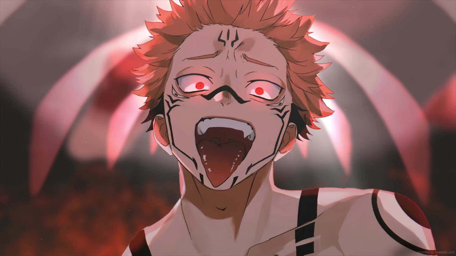 Malevolent Man Red [wallpaper]