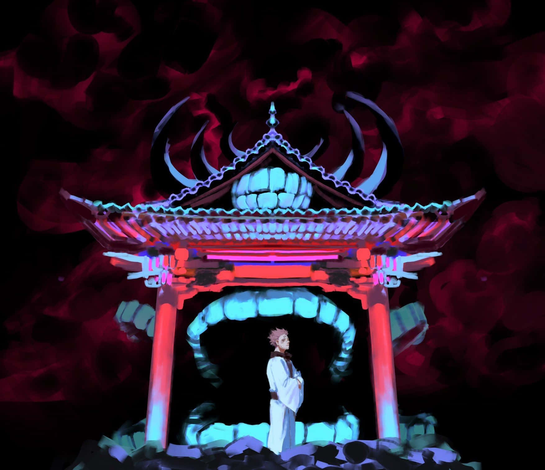 Malevolent Man Side View [wallpaper] Background