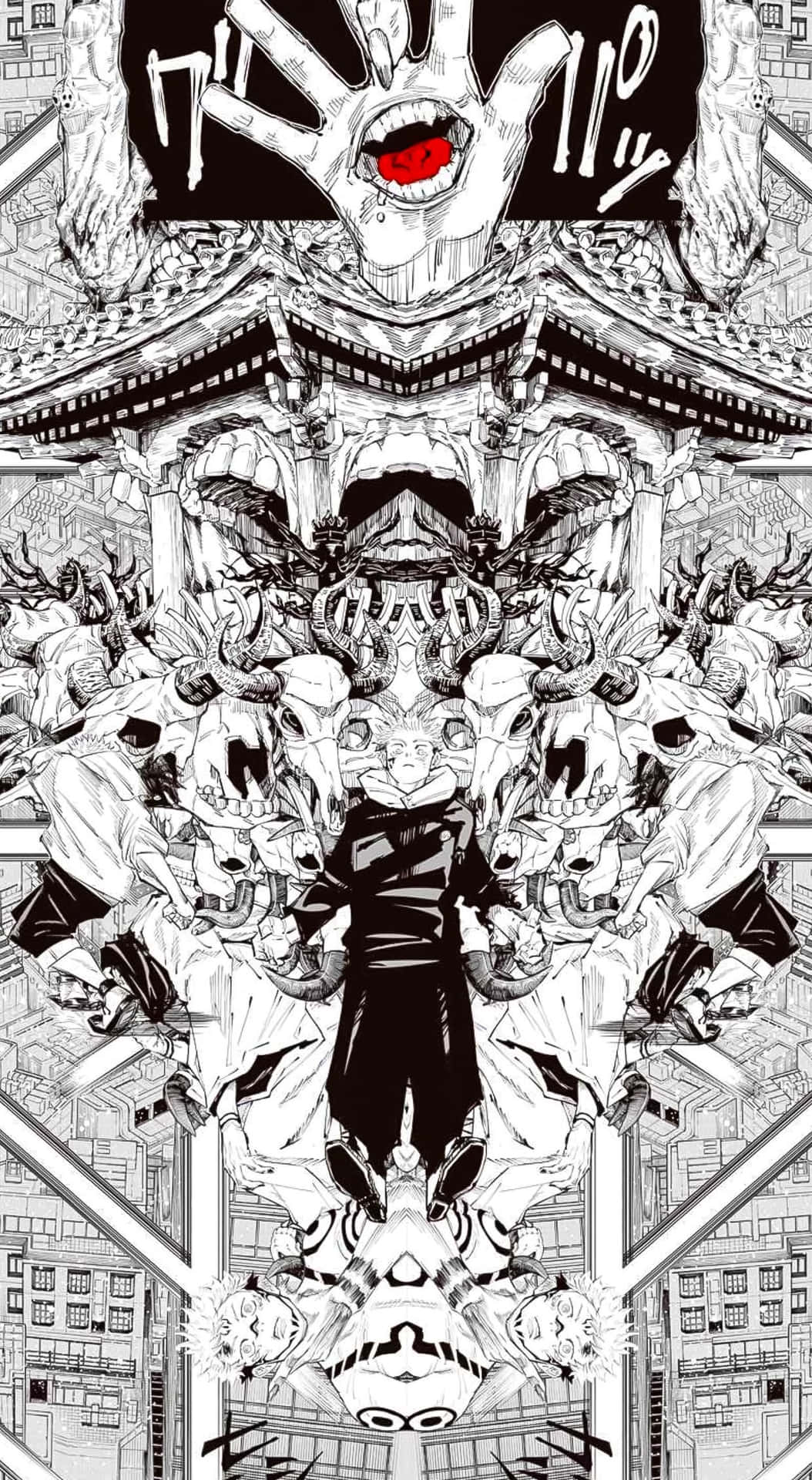 Malevolent Man With Hand [wallpaper]