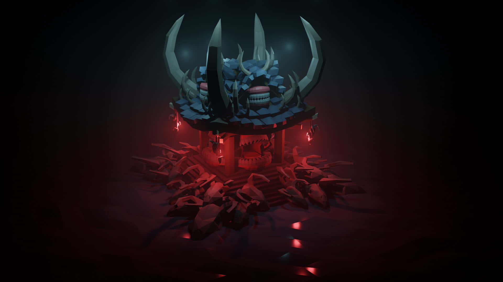 Malevolent Man With Mouth [wallpaper] Background
