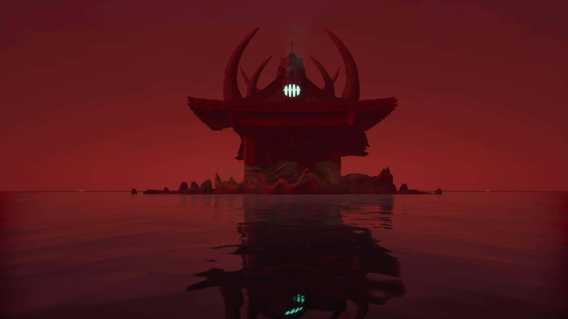 Malevolent Red Silhouette [wallpaper]