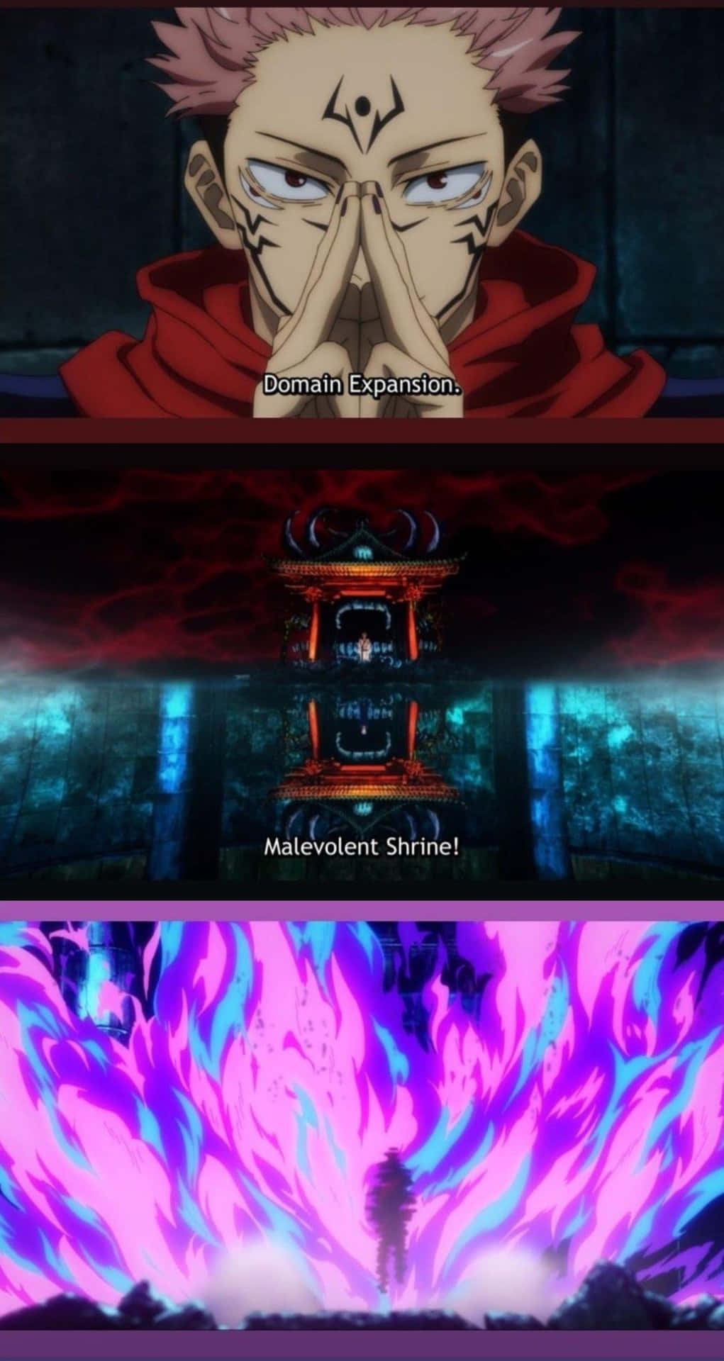 Malevolent Shrine Collage [wallpaper]