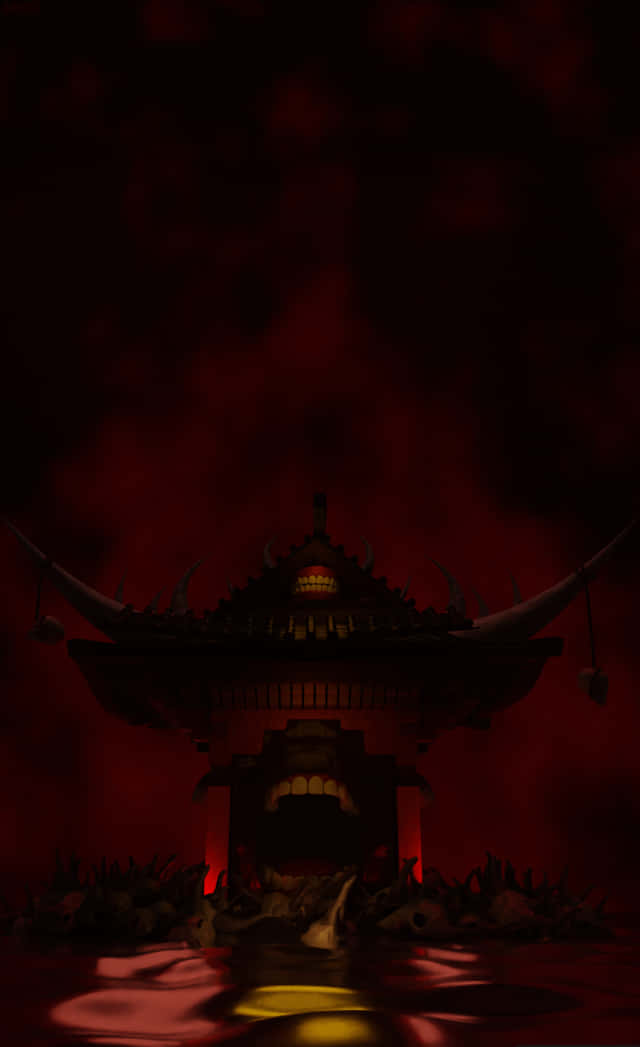 Malevolent Shrine Dark [wallpaper] Background