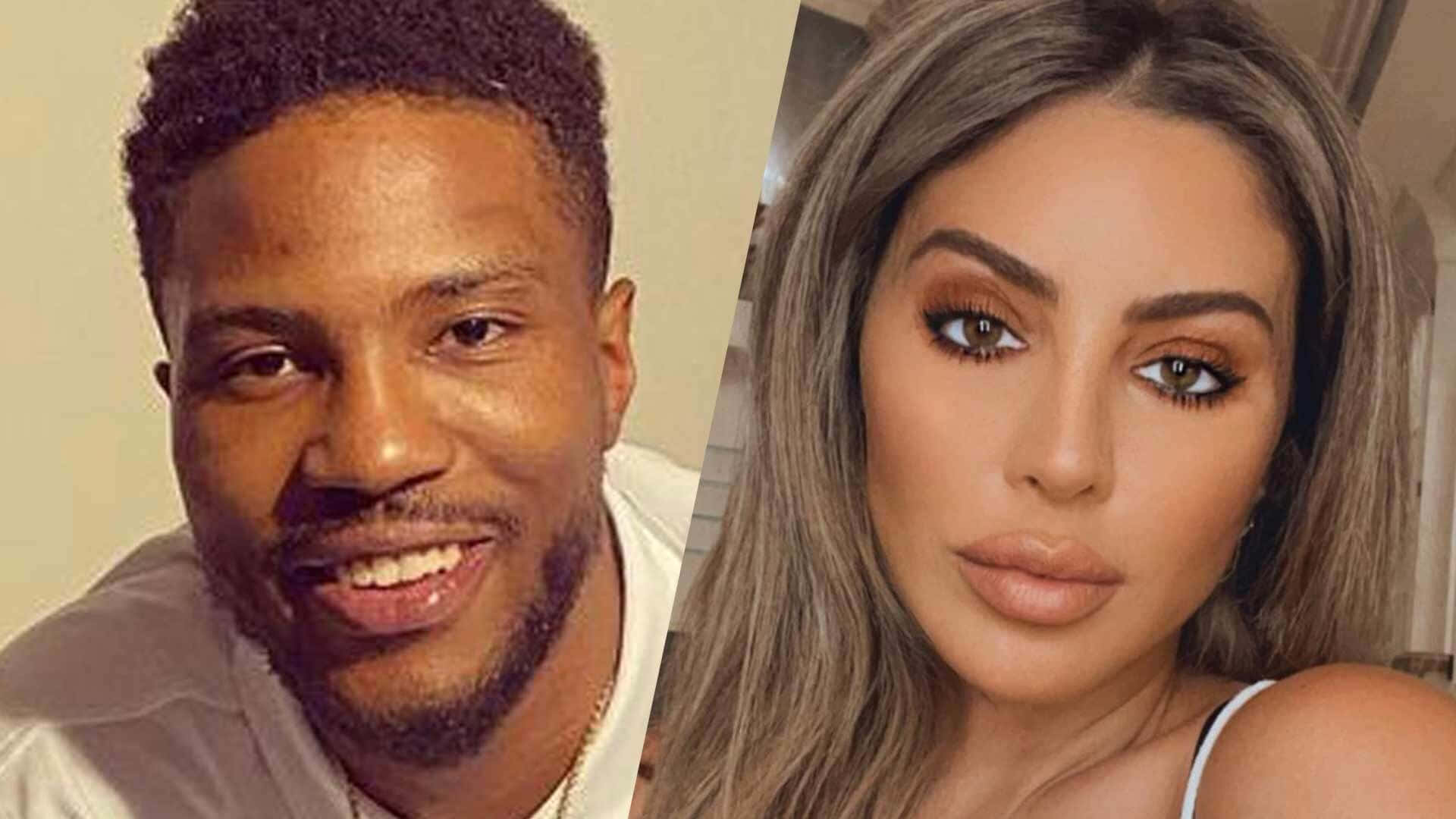 Malik Beasley And Ex Girlfriend Larsa Pippen Background