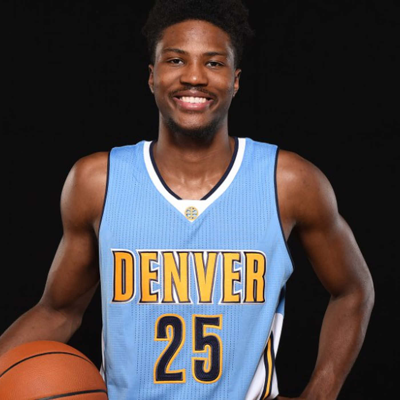 Malik Beasley Denver Nuggets Jersey Background