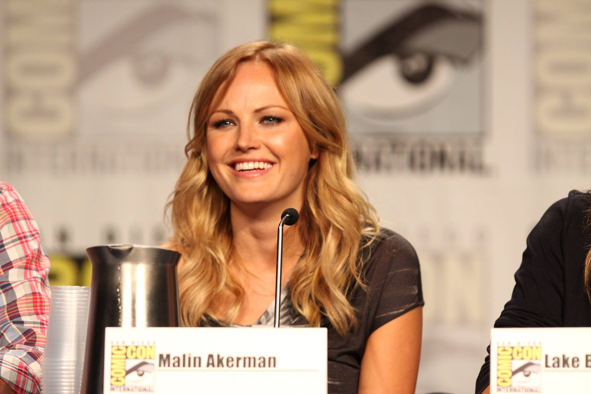 Malin Akerman At Press Conference Background