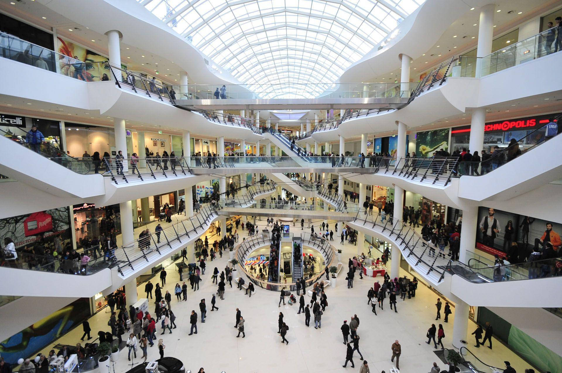 Mall Bulgaria Shopping Center Background