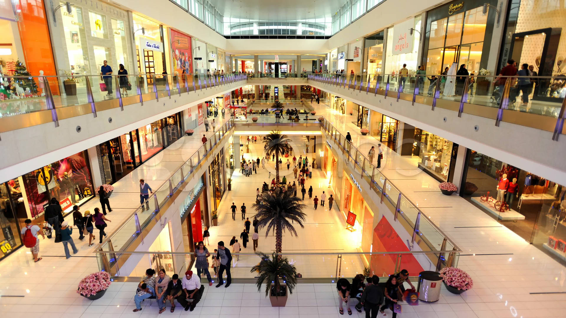 Mall Of Dubai Background