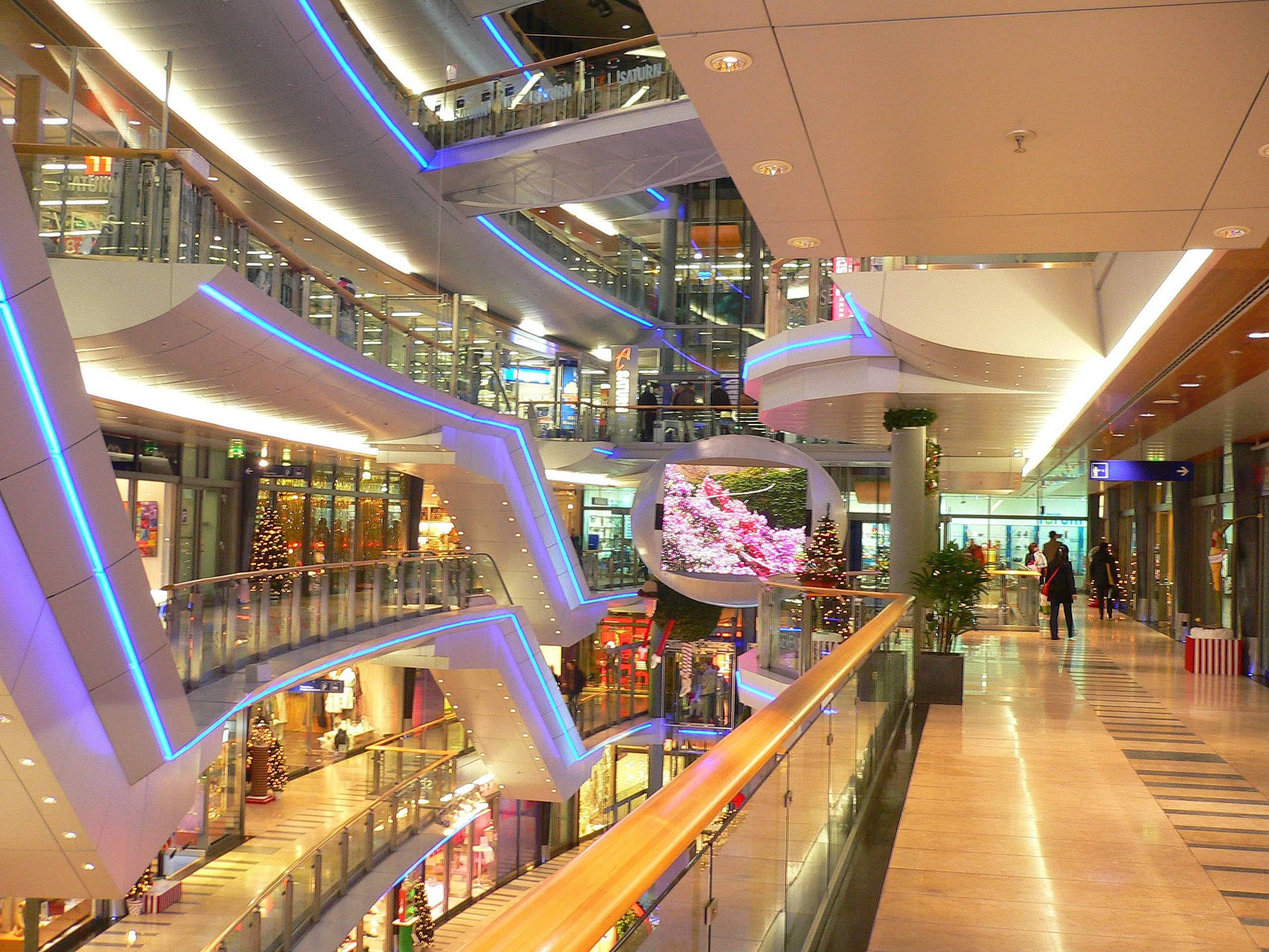 Mall Sevens Shopping Center Germany Background