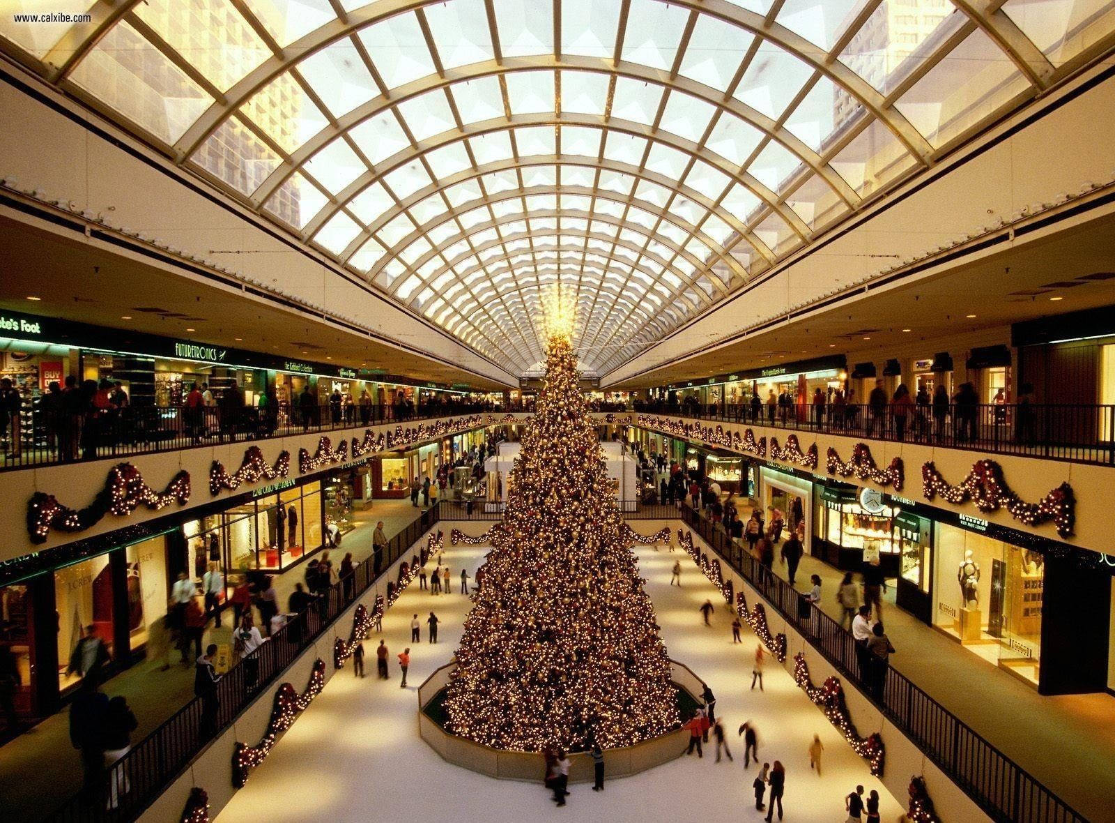 Mall The Galleria Houston Texas Background