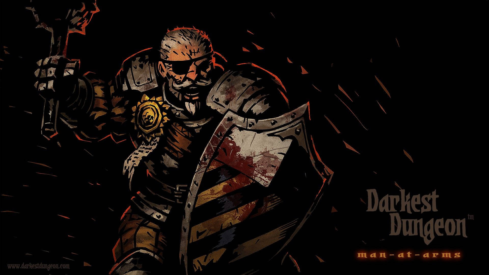 Man-at-arms Darkest Dungeon Background