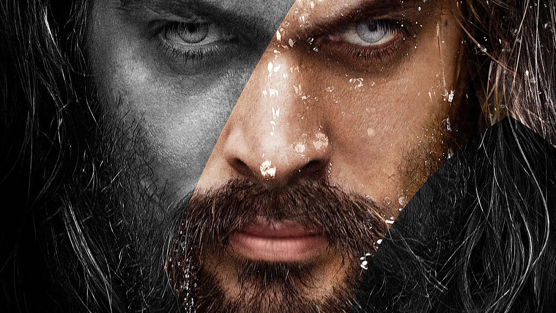 Man Face Actor Jason Momoa Background