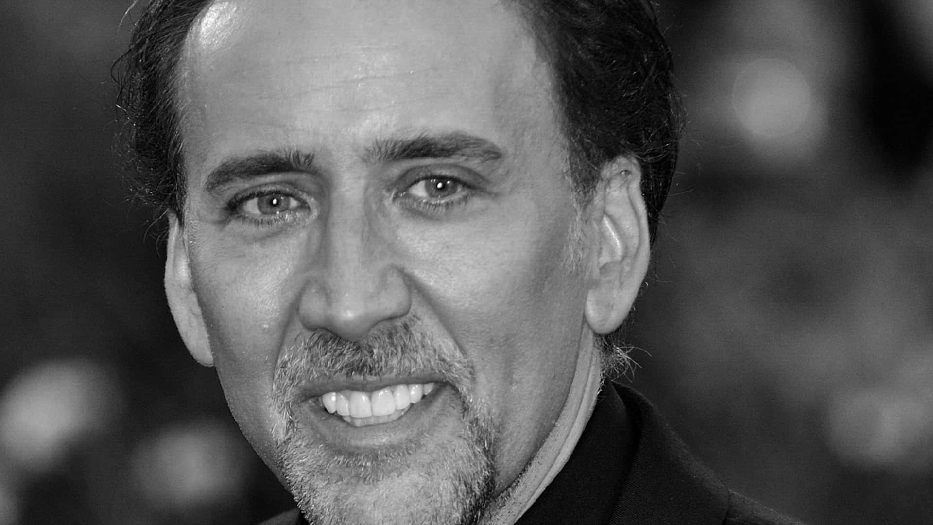 Man Face Actor Nicolas Cage