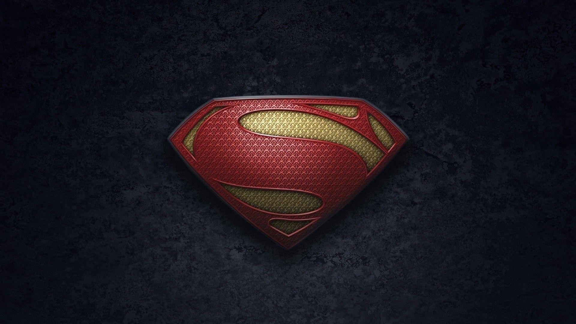 Man Of Steel Superman Symbol Iphone Background