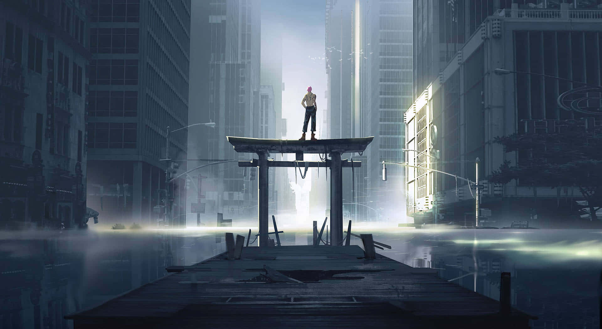 Man On Malevolent Shrine [wallpaper]