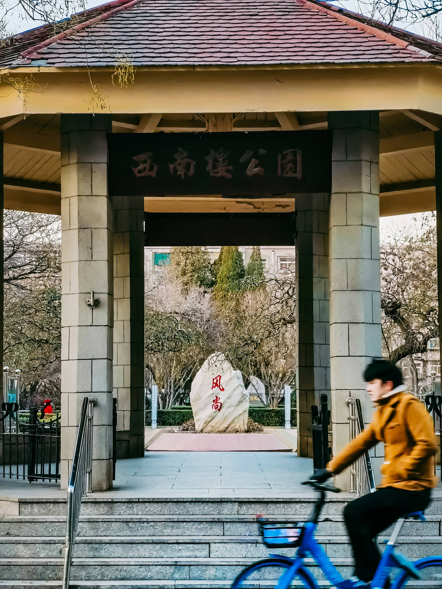 Man Riding A Bike Huawei Honor