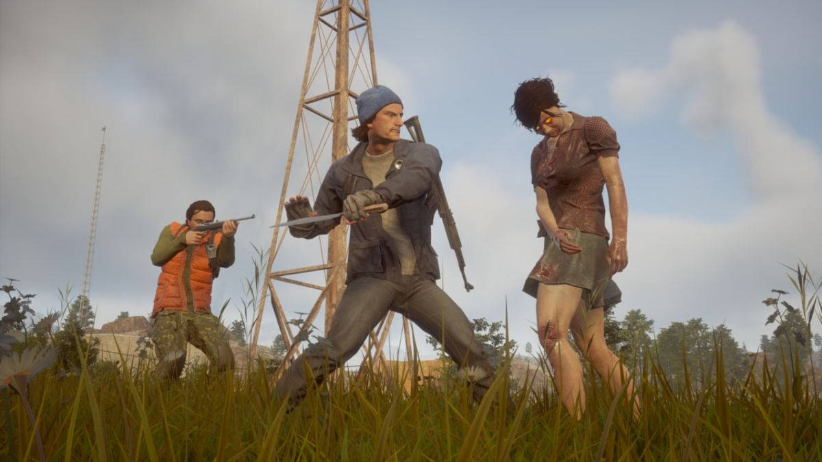 Man Stabbing State Of Decay 2 Background