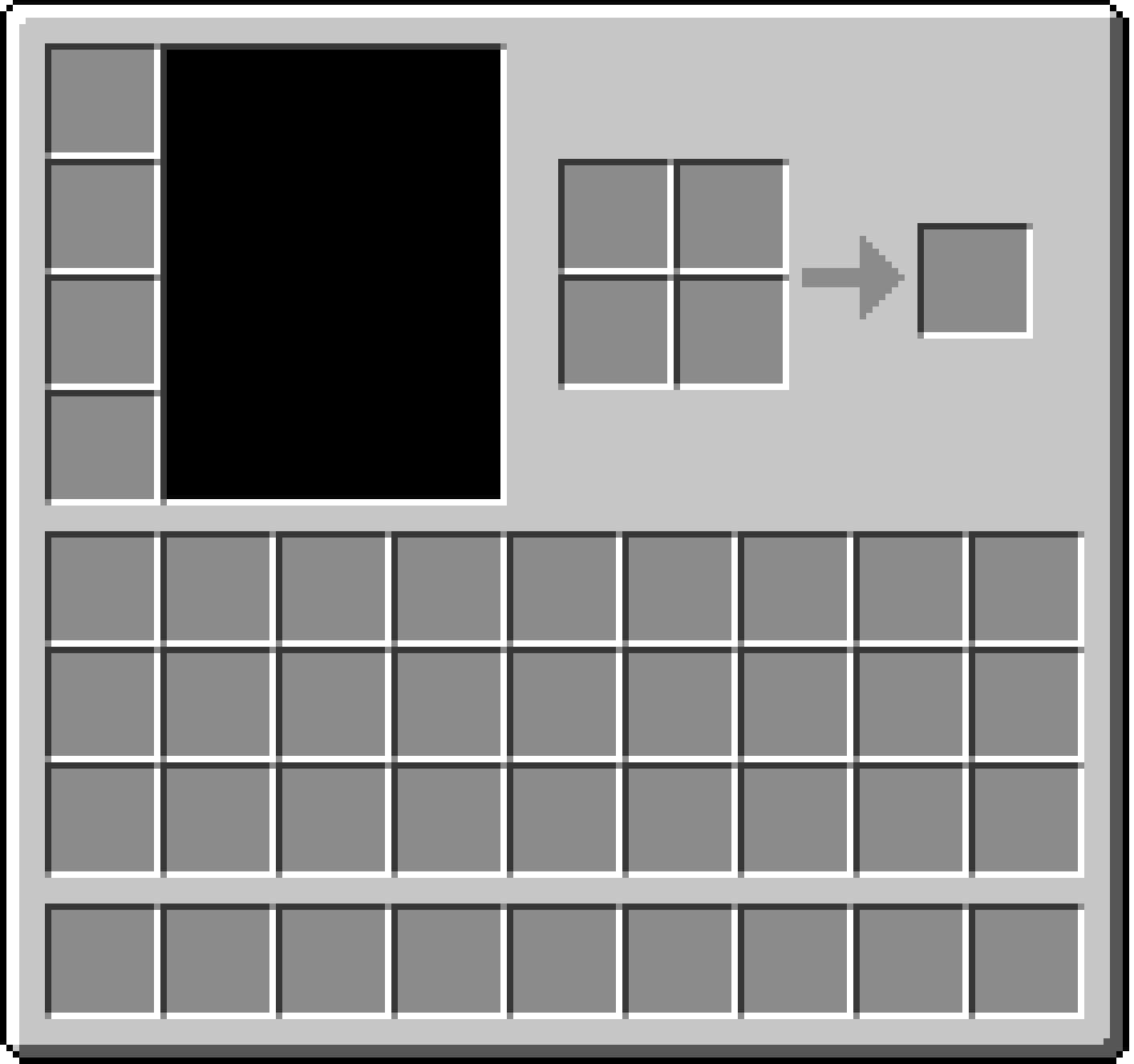 Manage Everything Your Minecraft Character Carries With A Minecraft Inventory Background