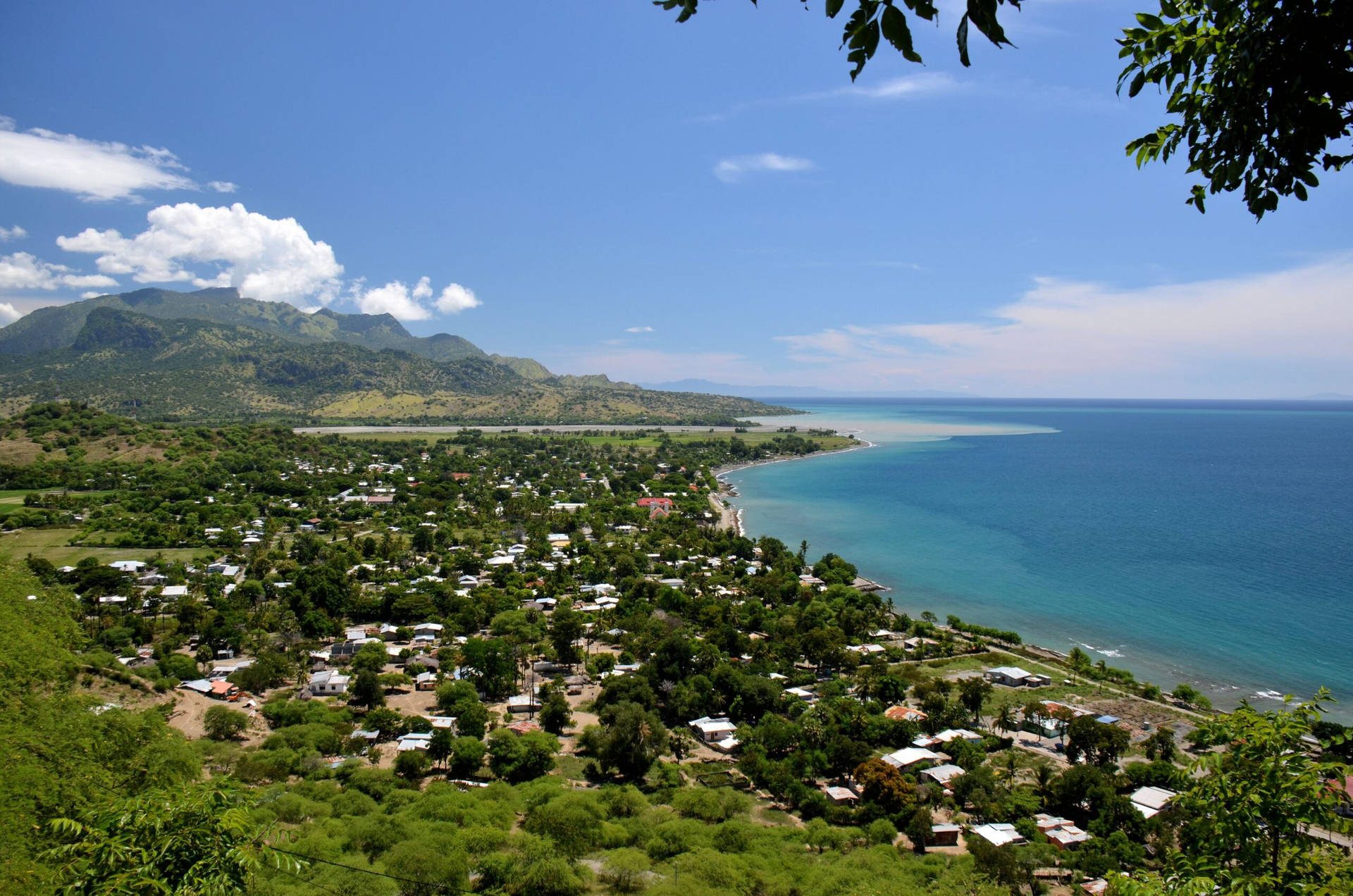 Manatuto City Timor Leste Background