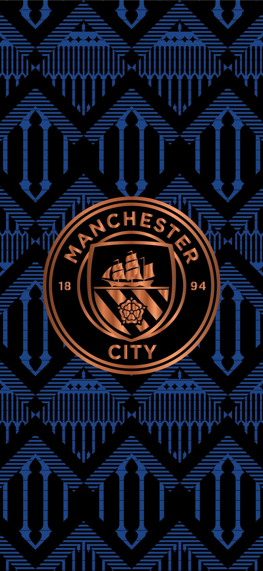 Manchester City Badge Iphone Background