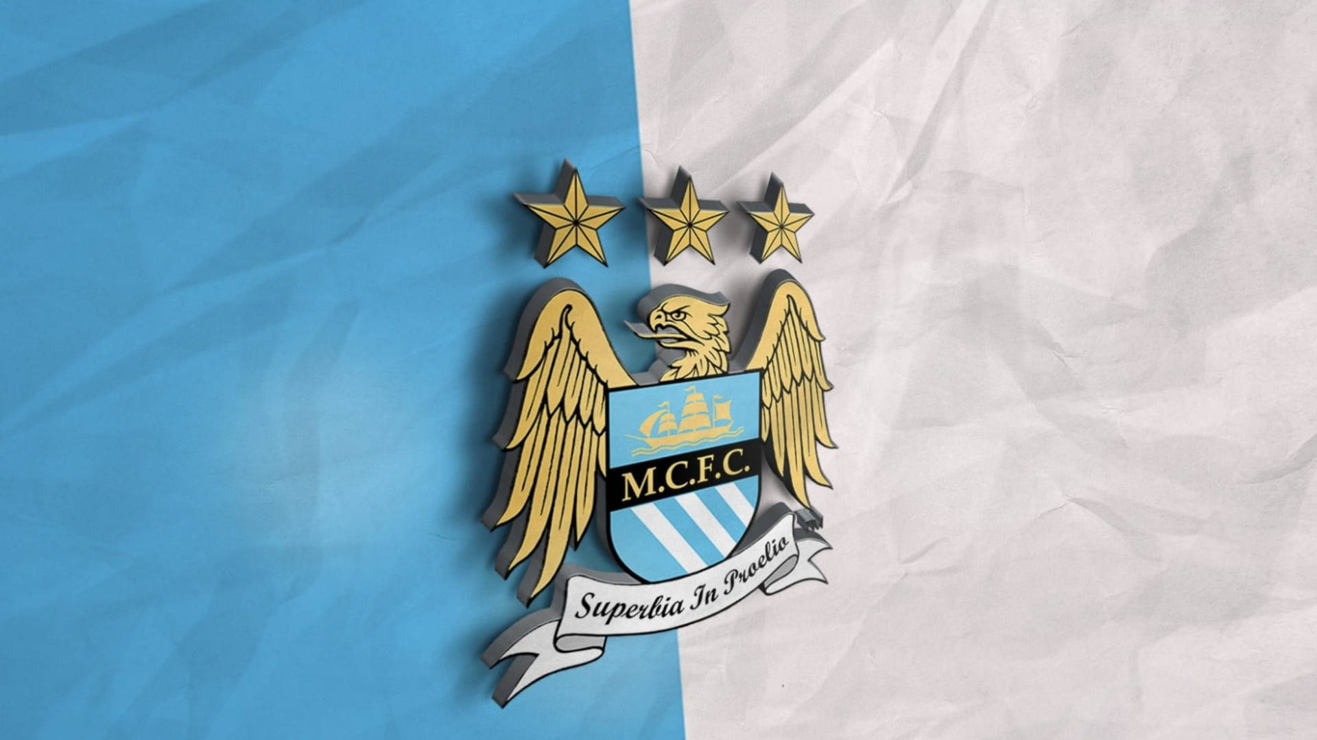 Manchester City Emblem With Premier League Recognition